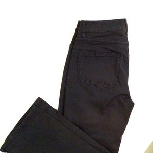 Christopher Blue size 8 black cropped jeans
